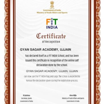GSA achieves Fit India School Certificate