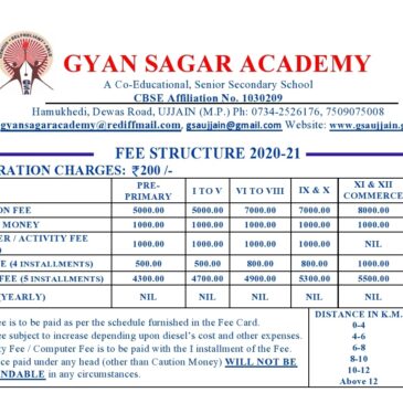 Fee Structure 2024-25